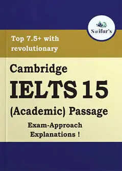 Cover of Saifur's Cambridge IELTS 15