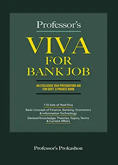 Cover of Professor's Viva For Bank Job